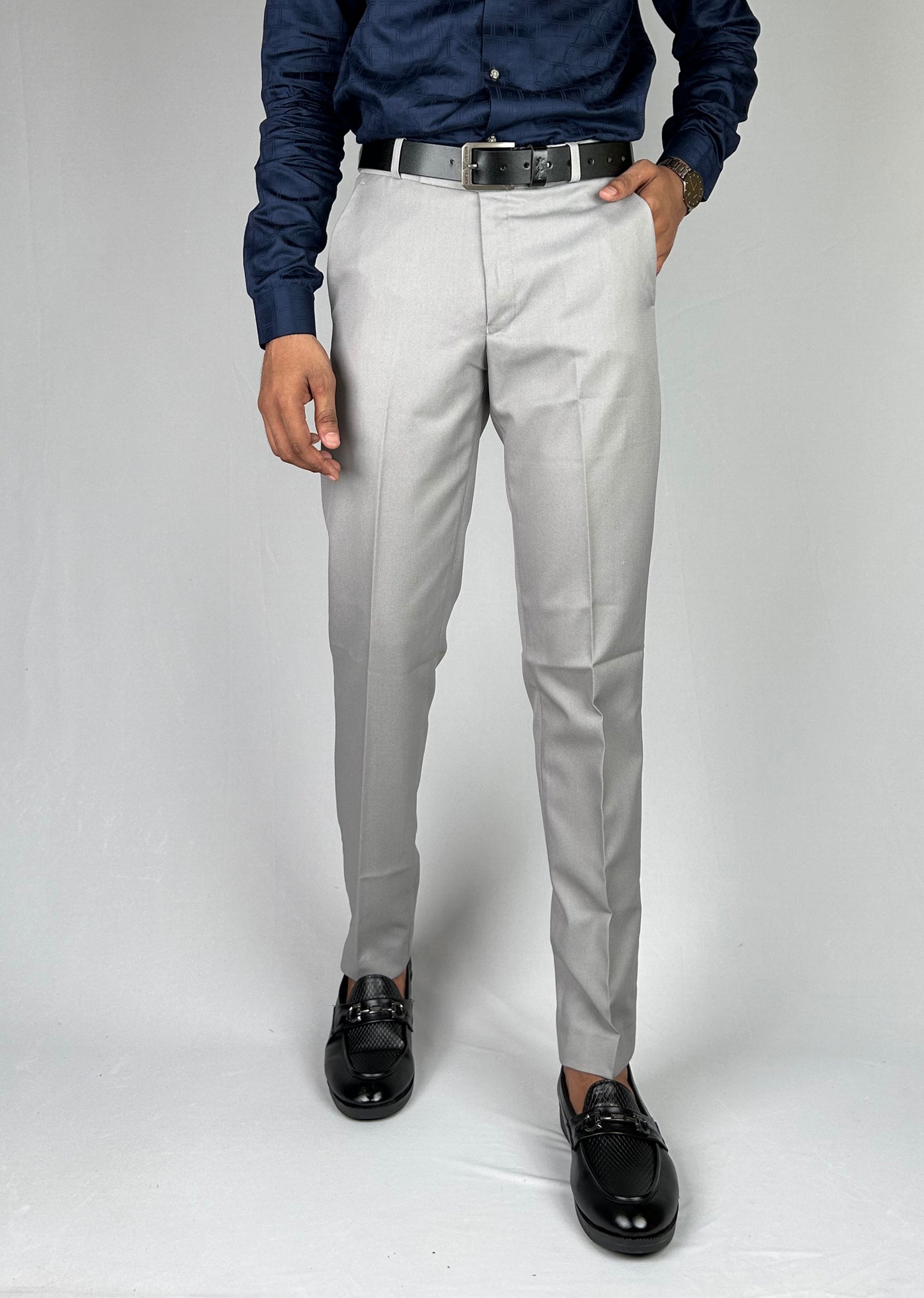 Steel Grey Trousers