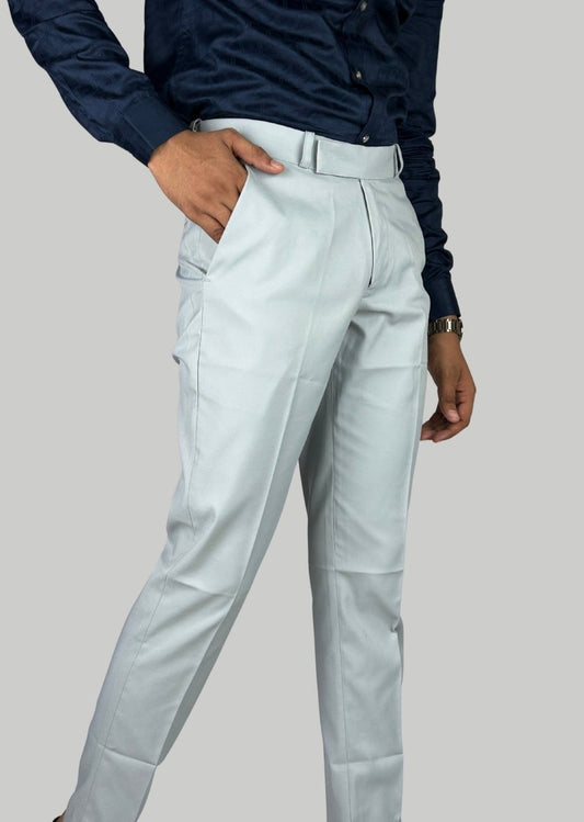 Sky Blue Trousers - VAO FASHION