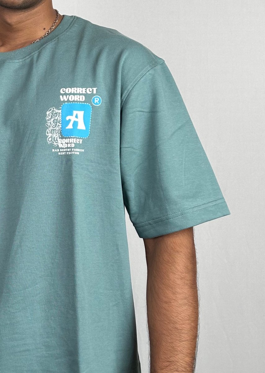 Correct World | Oversized T-shirt - VAO FASHION