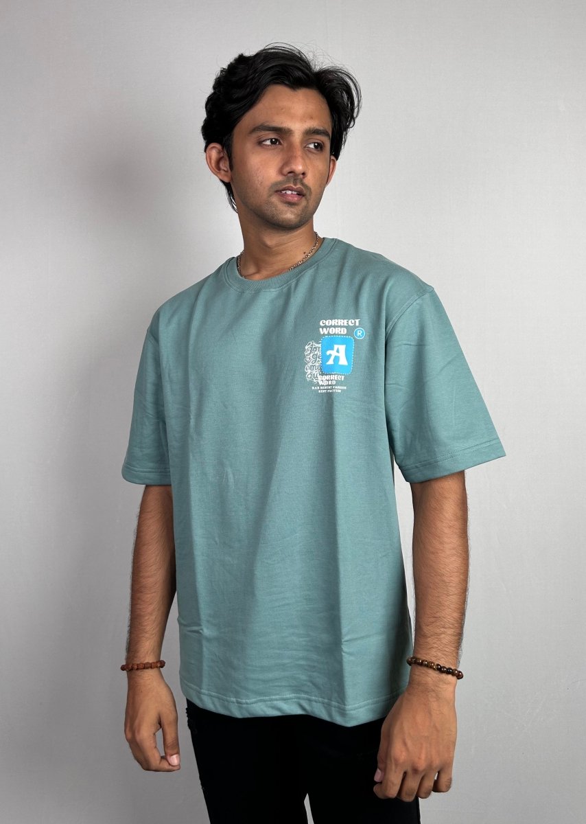 Correct World | Oversized T-shirt - VAO FASHION