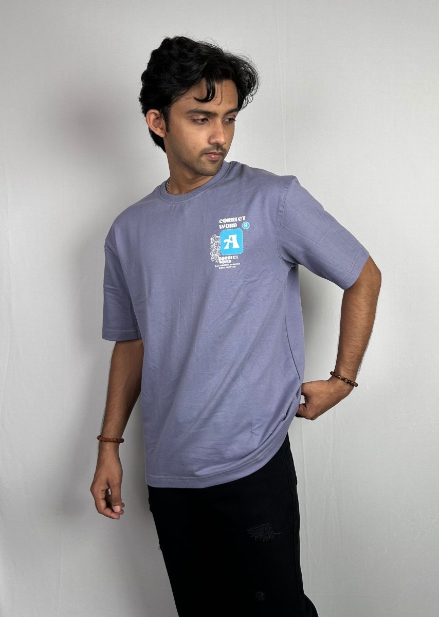 Correct World | Oversized T-shirt - VAO FASHION