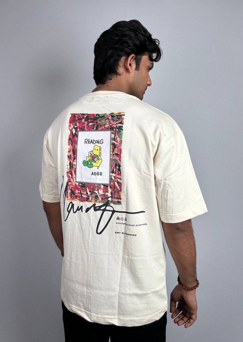Reading | Oversized T-shirt - VAO FASHION