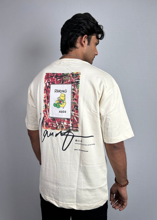 Reading | Oversized T-shirt - VAO FASHION