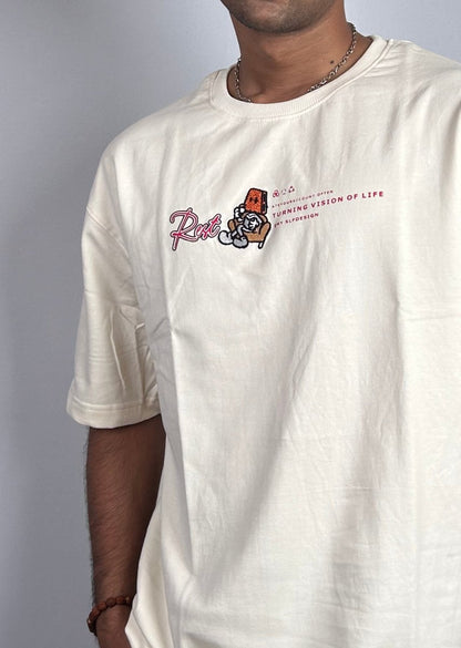 Reading | Oversized T-shirt - VAO FASHION