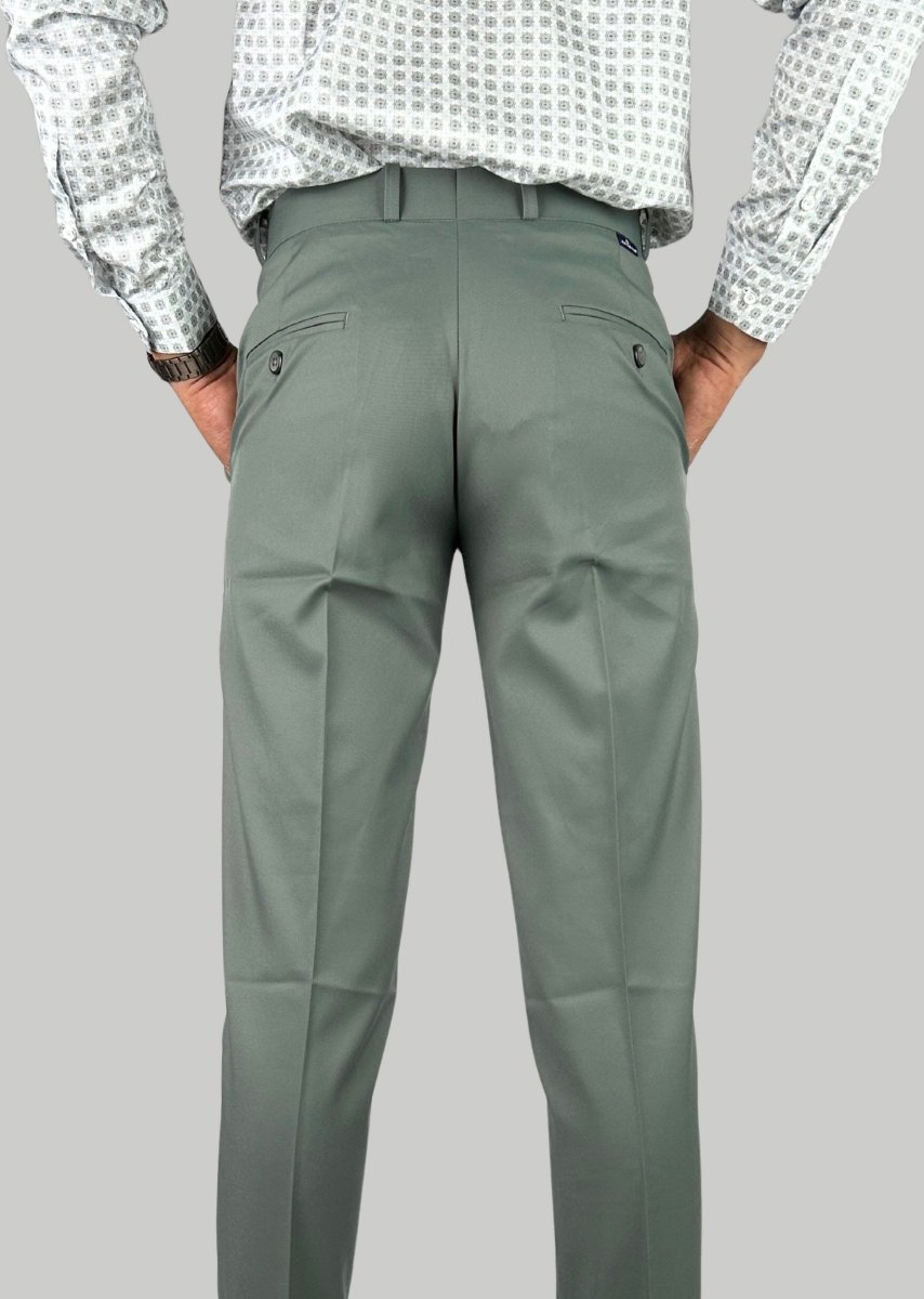 Sage Green Trousers - VAO FASHION
