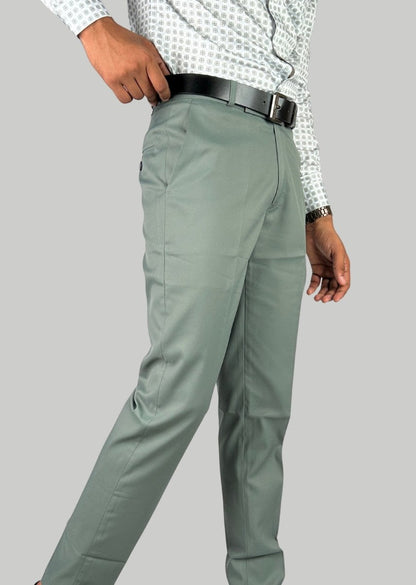 Sage Green Trousers - VAO FASHION
