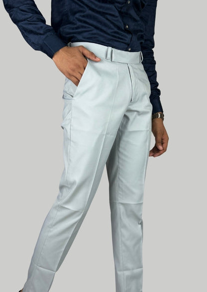 Sky Blue Trousers - VAO FASHION
